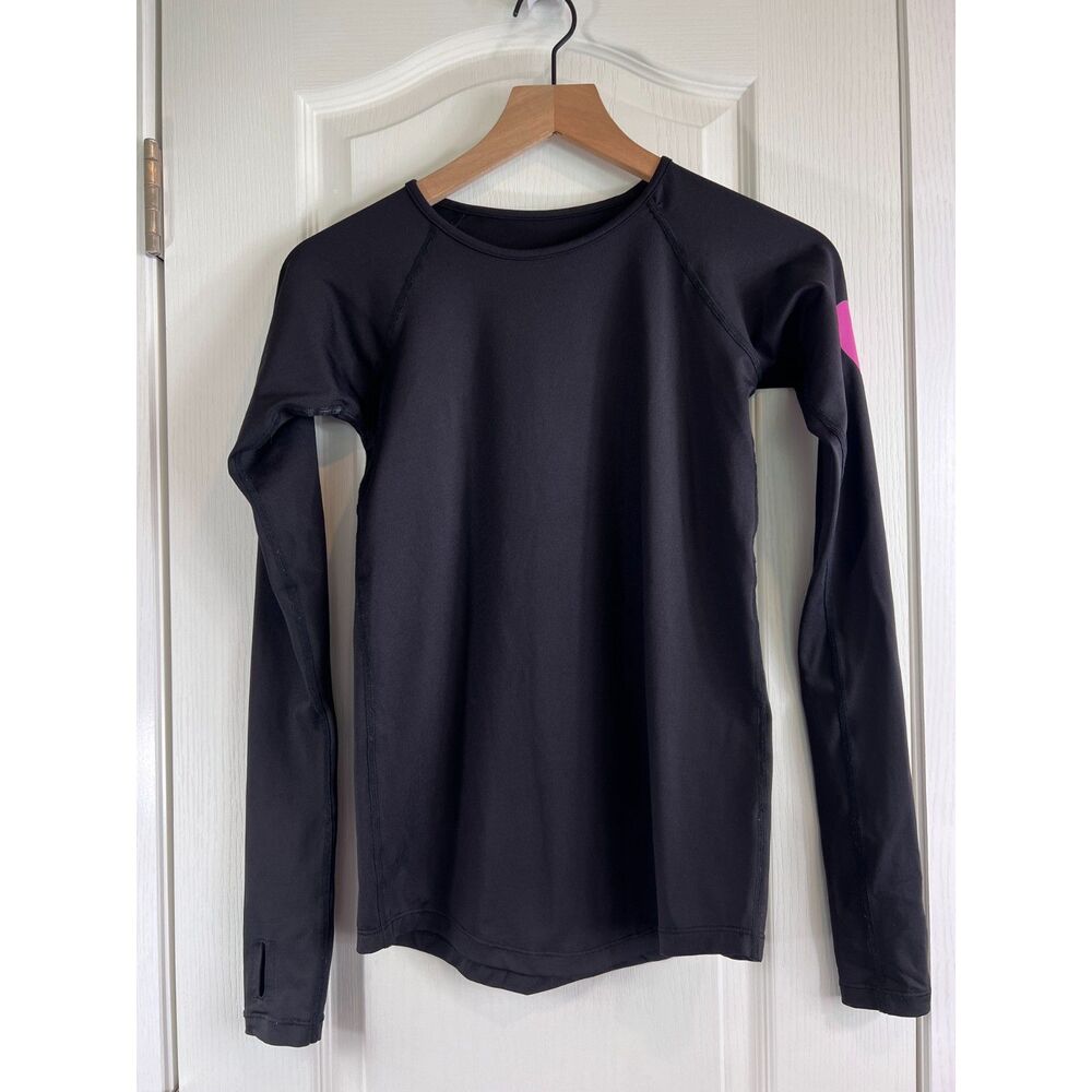 Runningskirts.com Women's Super Duper Sweatwicking Blend Black Top Size S